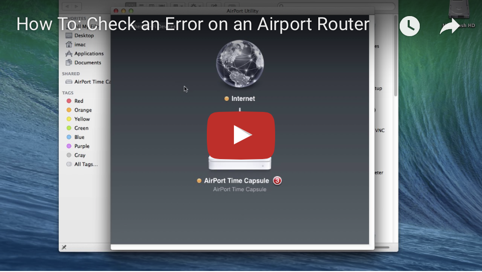 Error Message Router How To: Check an Error on an AirPort Router | Mac-Ave
