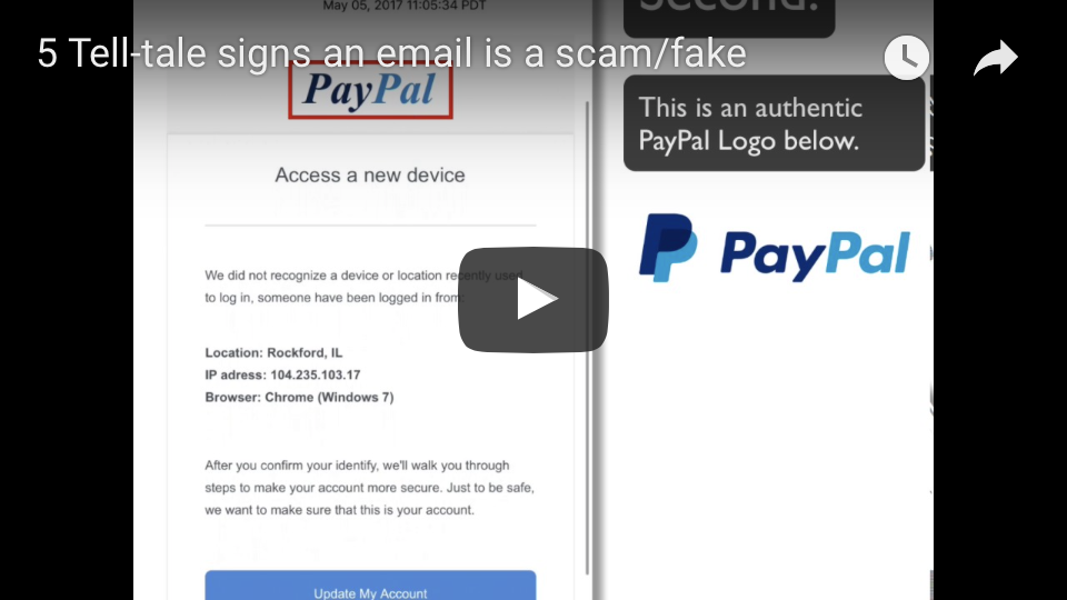 5 tell-tale signs an email is a scam or fake! | Mac-Ave
