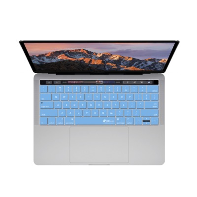 Blue Keyboard Cover for MacBook Pro w/ Touch Bar by KB Covers