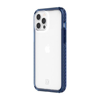 Grip for iPhone 12 Pro Max by Incipio — Classic Blue/Clear