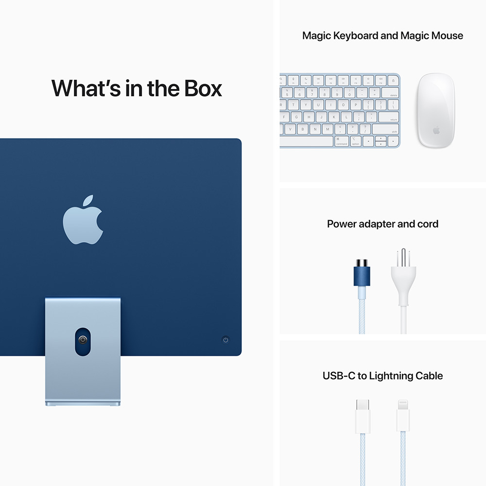 iMac (24-inch) - Blue 8-7C 8/256 | Mac-Ave