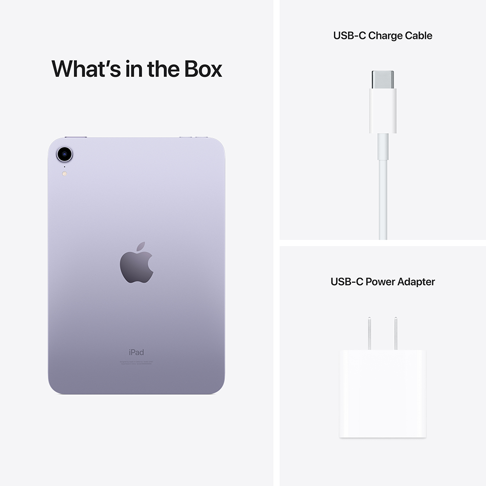 iPad mini (6th Generation, Wi-Fi, 64GB, Purple) | Mac-Ave