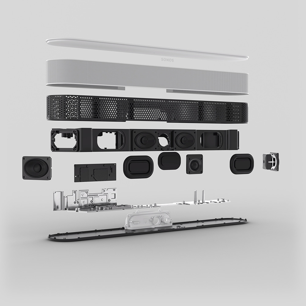 Sonos Beam (Gen2) - White | Mac-Ave