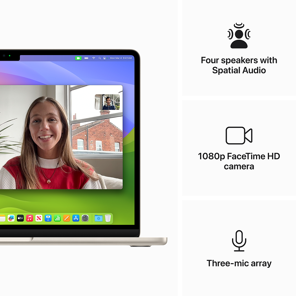 MacBook Air (13-inch, M3, 16GB, 512GB) - Starlight | Mac-Ave