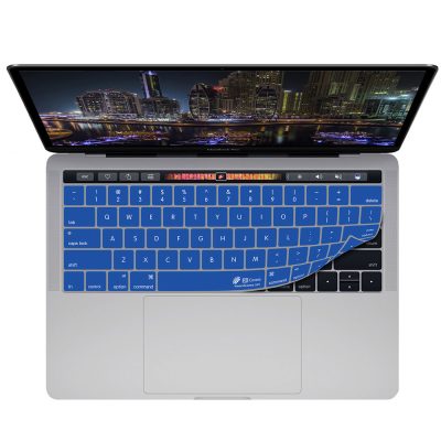 Dark Blue Keyboard Cover for MacBook Pro w/ Touch Bar by KB Covers