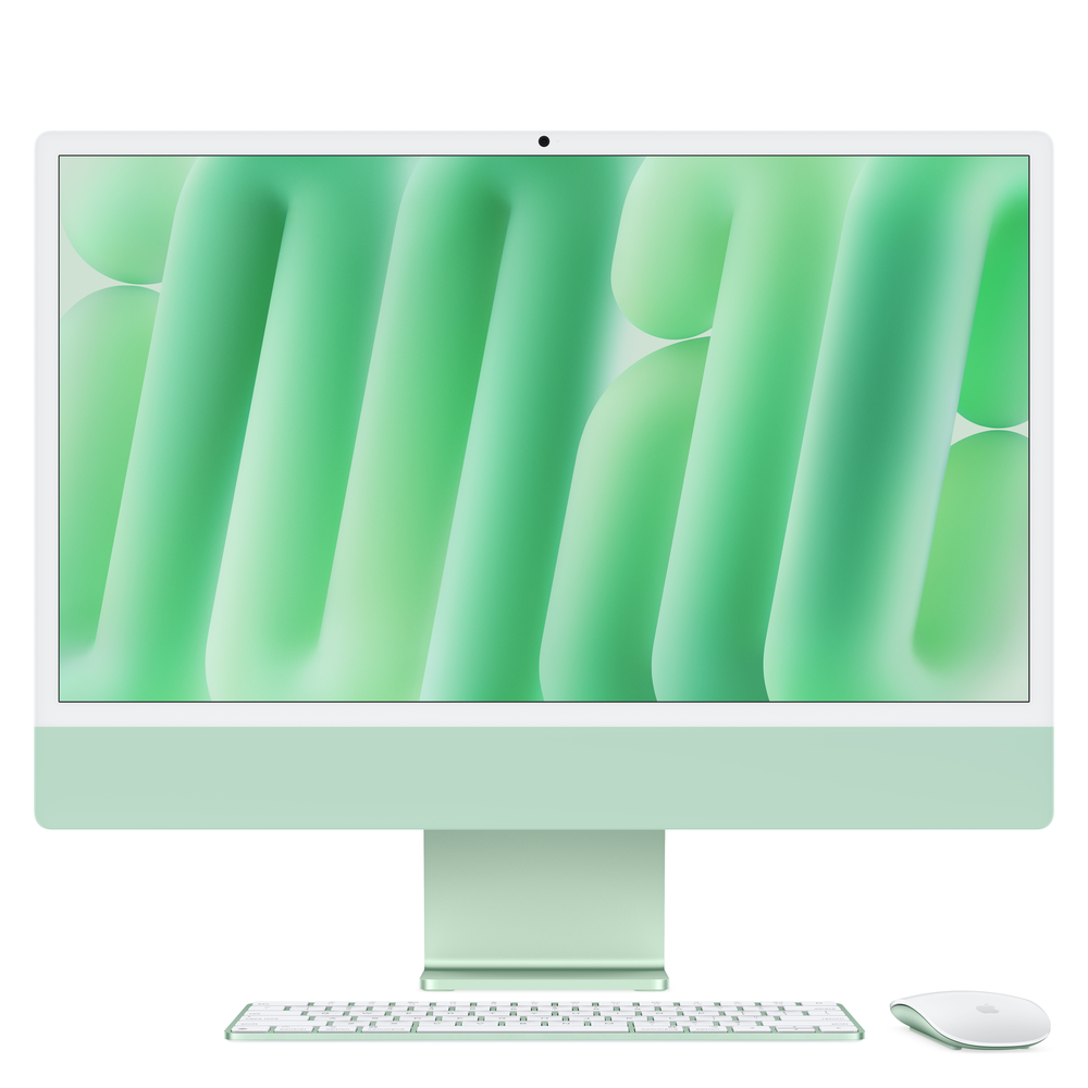 iMac 24インチ Retina 4.5Kディスプレイ　グリーン iMac_M4_Chip_2-port_24-