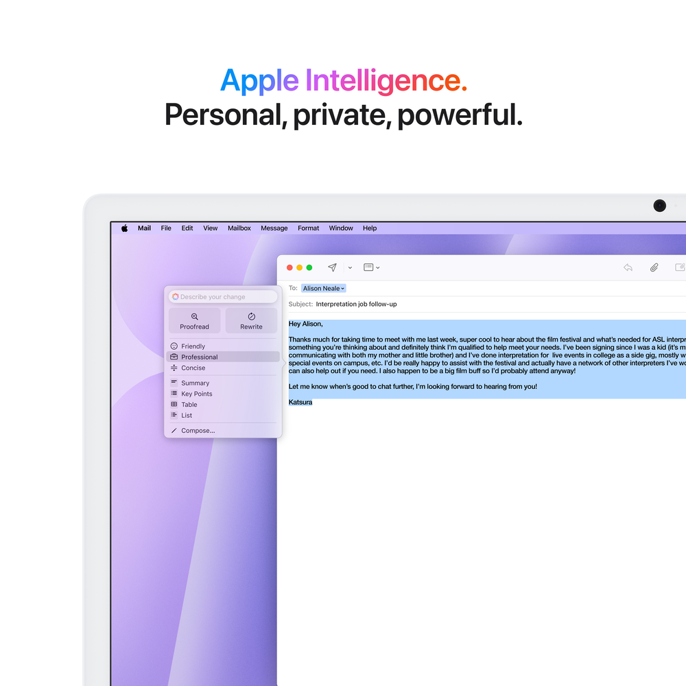 iMac 24-inch with Retina 4.5K display: Apple M4 chip with 8‑core