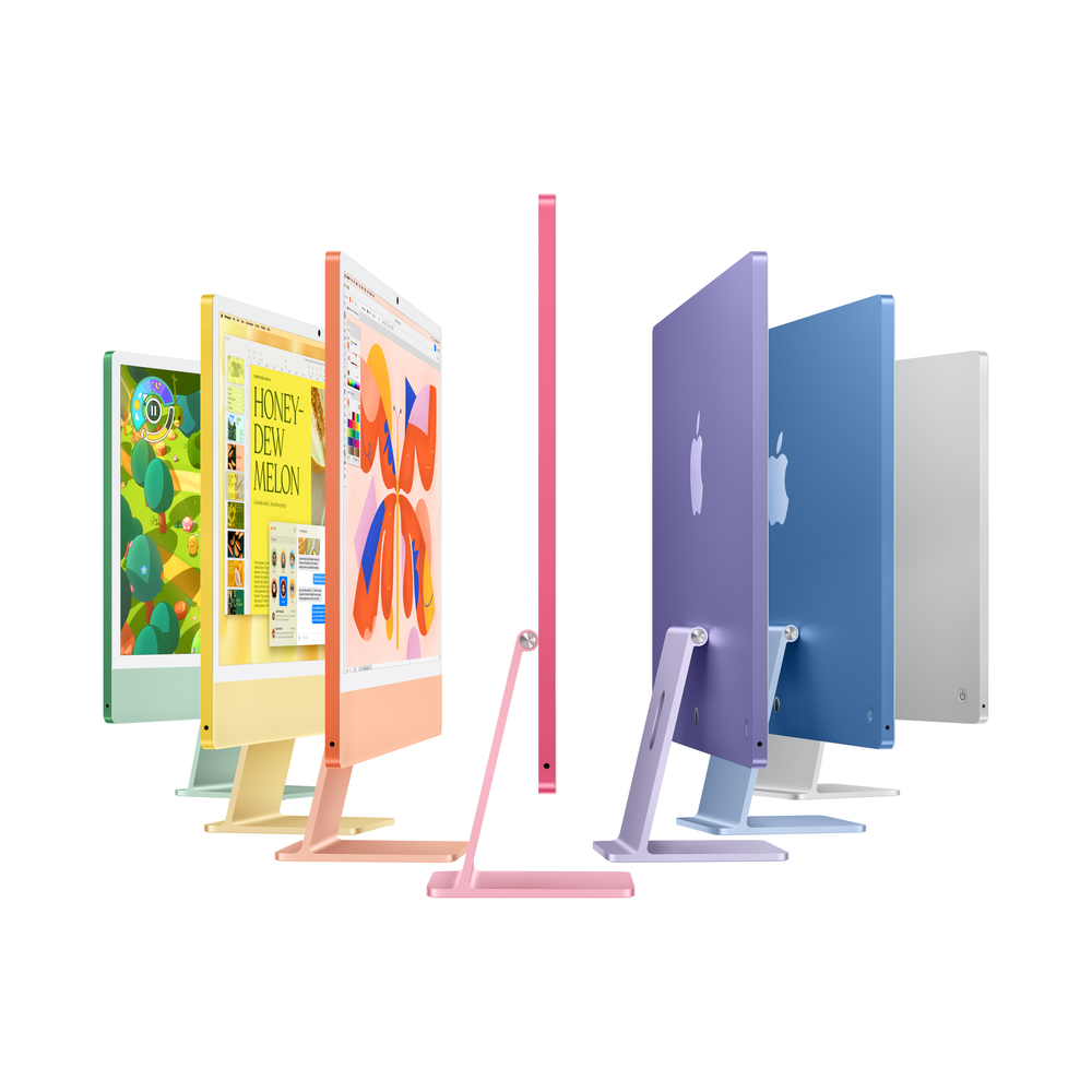 iMac 24-inch with Retina 4.5K display: Apple M4 chip with 10‑core