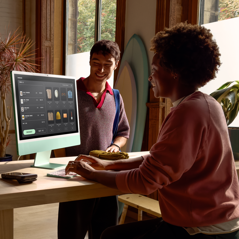 iMac 24-inch with Retina 4.5K display: Apple M4 chip with 10‑core