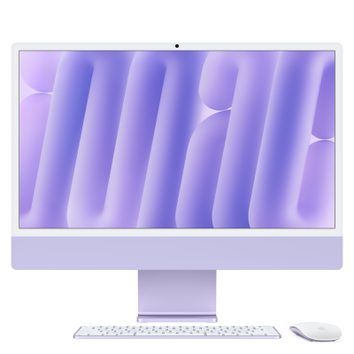 iMac 24-inch with Retina 4.5K display: Apple M4 chip with 10‑core