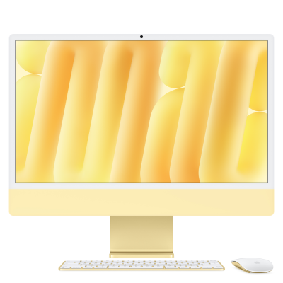iMac 24-inch with Retina 4.5K display: Apple M4 chip with 10‑core