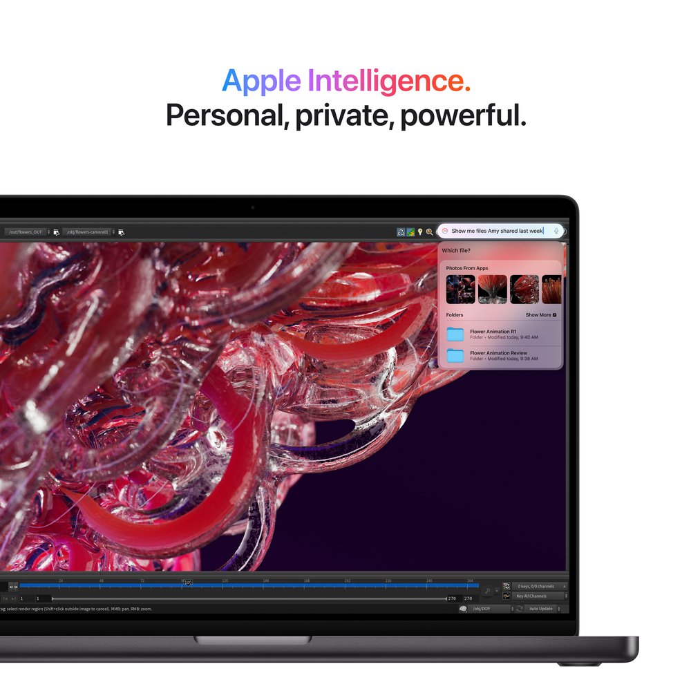 MacBook Pro 16-inch: Apple M4 Pro chip with 14‑core CPU and 20