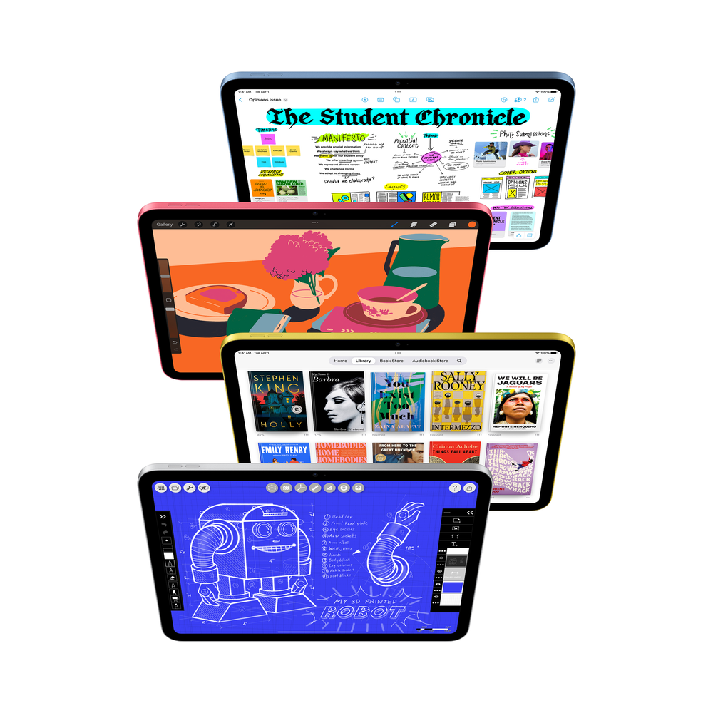 iPad (A16) Wi-Fi + Cellular 128GB - Blue | Mac-Ave