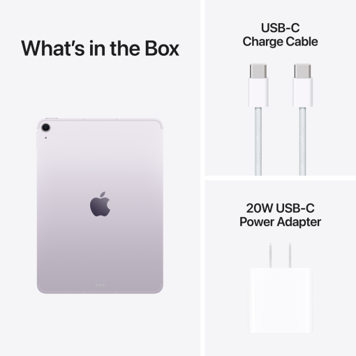 iPad Air 11-inch (M3) Wi-Fi + Cellular 512GB - Purple | Mac-Ave