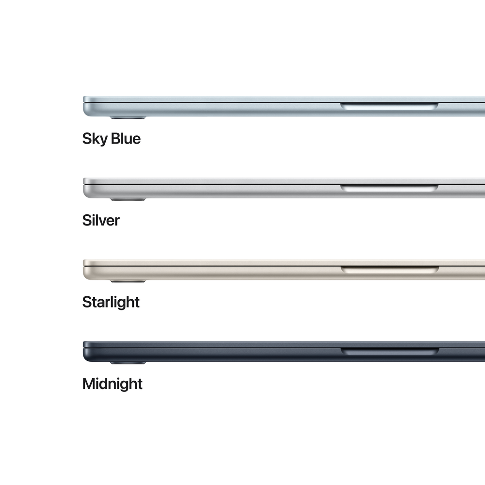 New MacBook Air 15-inch: M4, 16GB, 256GB - Midnight | Mac-Ave