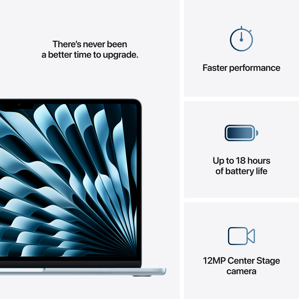 MacBook Air 13インチM4 16GB/512GB スカイブルー Apple 13-inch MacBook Air M4 chip, 16GB RAM, 512GB Flash, 10-Core GPU,