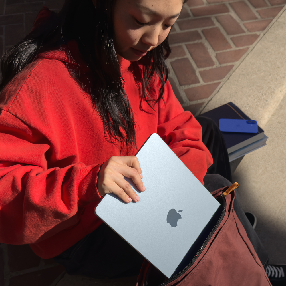 New MacBook Air 13-inch: M4, 16GB, 256GB - Sky Blue | Mac-Ave