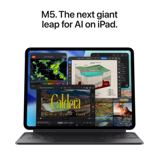 11-inch iPad Pro Wi‑Fi + Cellular 512GB with standard glass