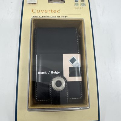 LUXURY BLACK LEATHER CASE FOR 4G IPOD
