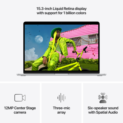 New 15-inch MacBook Air: Apple M5, 24GB, 1TB SSD - Silver | Mac-Ave
