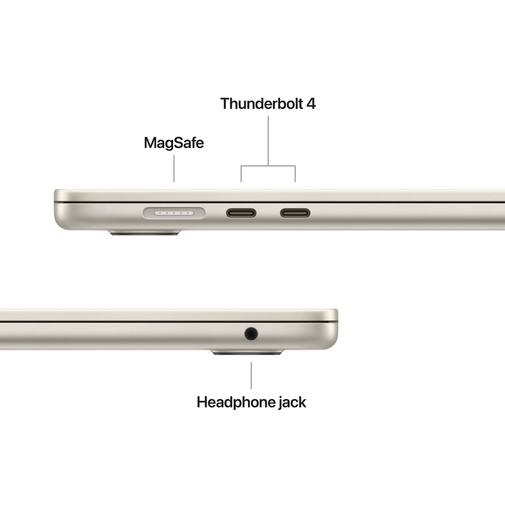 New 15-inch MacBook Air: Apple M5, 24GB, 1TB SSD - Starlight | Mac-Ave