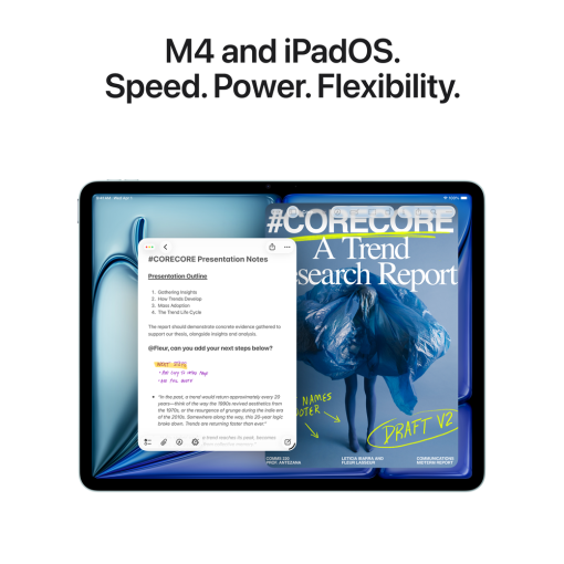 New 11-inch iPad Air (M4) Wi-Fi 128GB - Purple | Mac-Ave