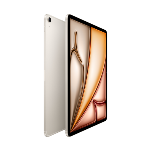 New 13-inch iPad Air Wi-Fi + Cellular 128GB - Starlight | Mac-Ave
