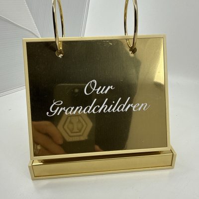Our grandchildren, pitcher holder
